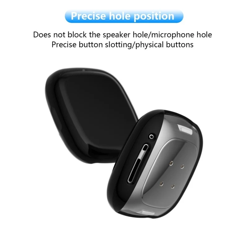 Modisch Fitbit Versa 3 / Fitbit Sense Silikon / TPU Hülle