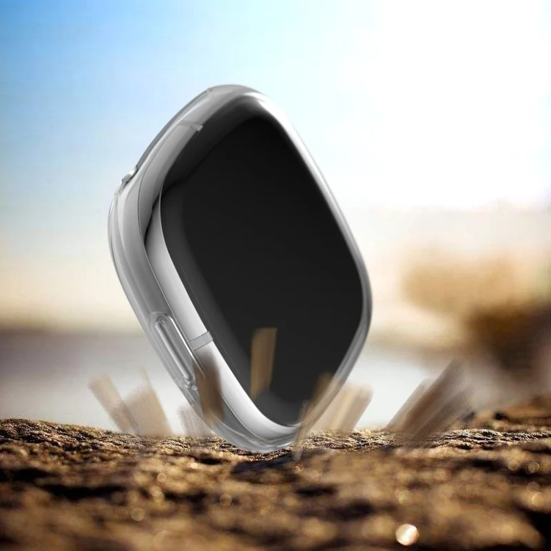 Modisch Fitbit Versa 3 / Fitbit Sense Silikon / TPU Hülle