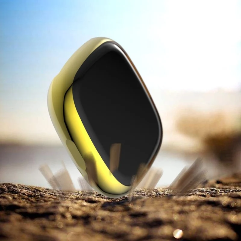 Modisch Fitbit Versa 3 / Fitbit Sense Silikon / TPU Hülle
