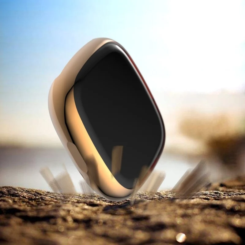 Modisch Fitbit Versa 3 / Fitbit Sense Silikon / TPU Hülle
