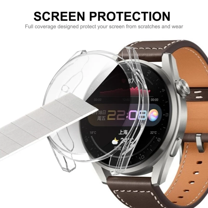Mega Stylisch Huawei Watch 3 Pro Silikon / TPU Hülle