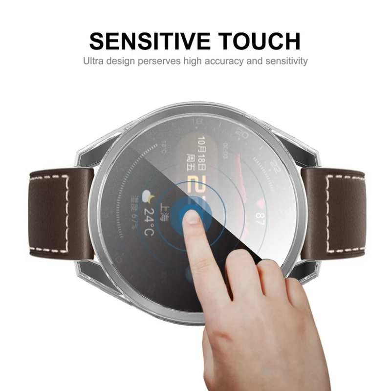 Mega Stylisch Huawei Watch 3 Pro Silikon / TPU Hülle