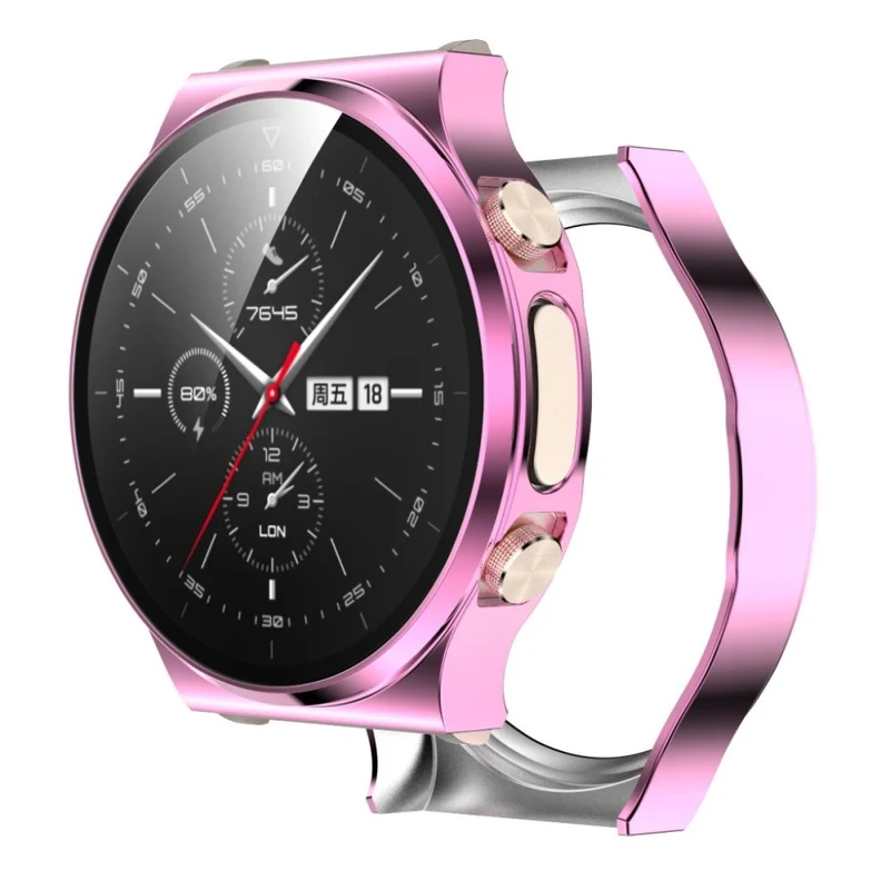 Super Modisch Huawei Watch GT 2 Pro Plastik und Glas Hülle