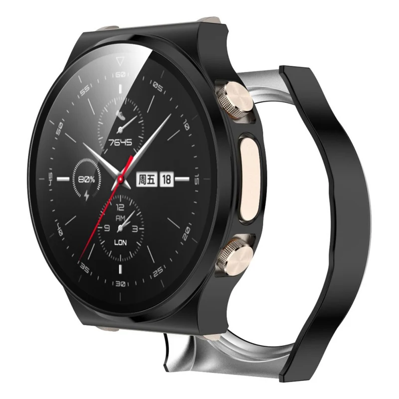 Super Modisch Huawei Watch GT 2 Pro Plastik und Glas Hülle
