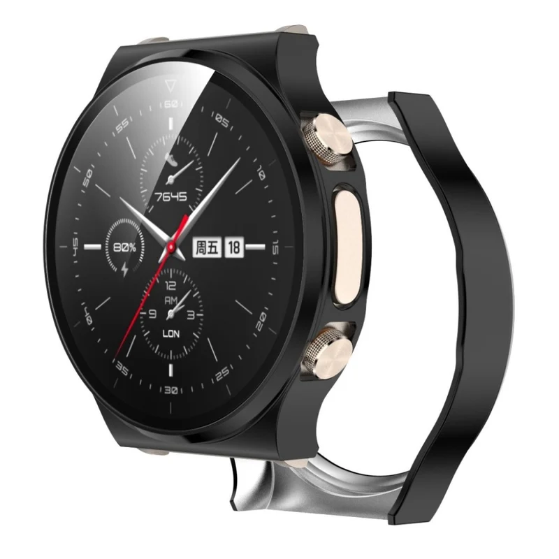 Super Modisch Huawei Watch GT 2 Pro Plastik und Glas Hülle