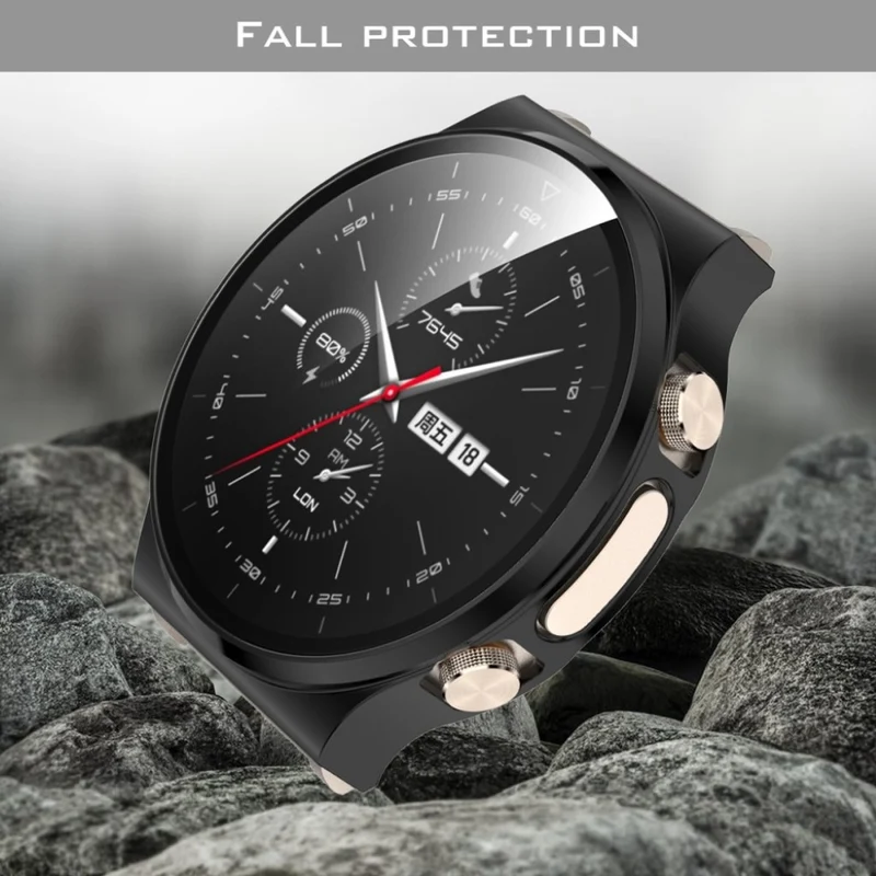 Super Modisch Huawei Watch GT 2 Pro Plastik und Glas Hülle