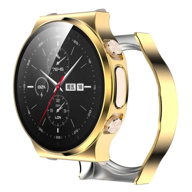 Super Modisch Huawei Watch GT 2 Pro Plastik und Glas Hülle