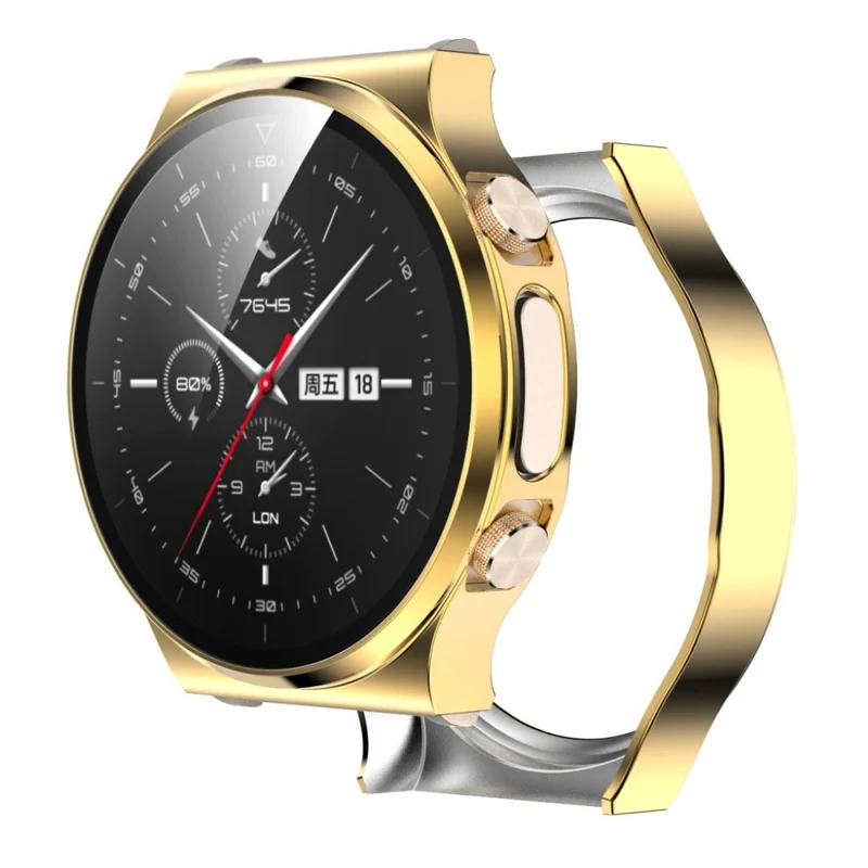 Super Modisch Huawei Watch GT 2 Pro Plastik und Glas Hülle