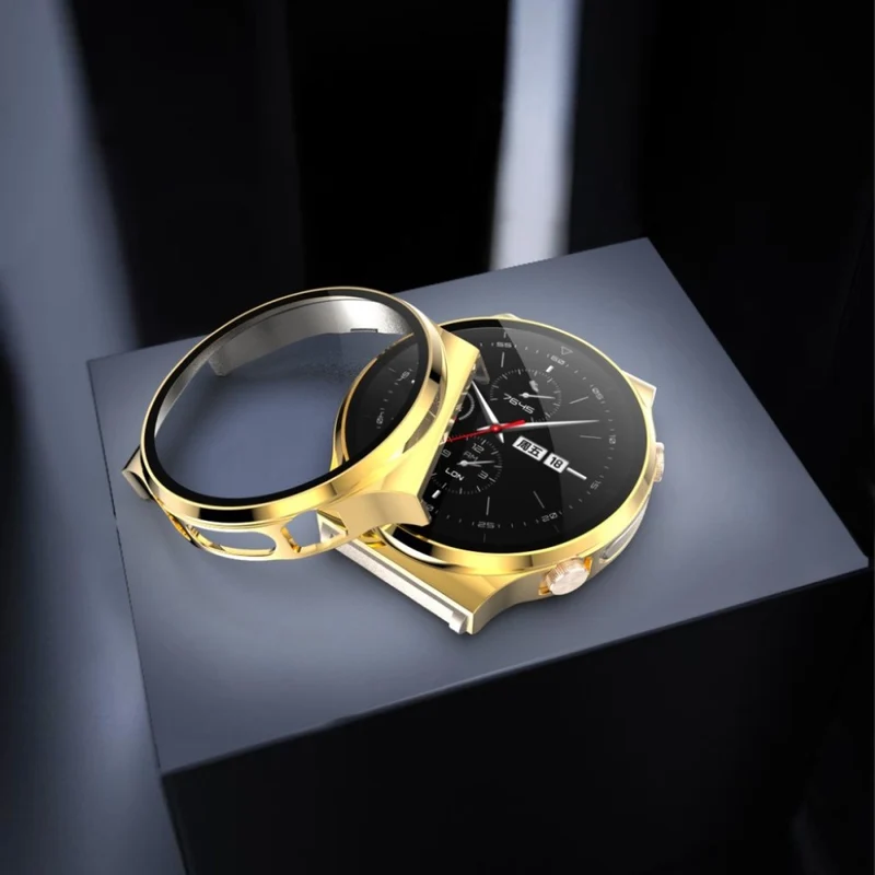 Super Modisch Huawei Watch GT 2 Pro Plastik und Glas Hülle