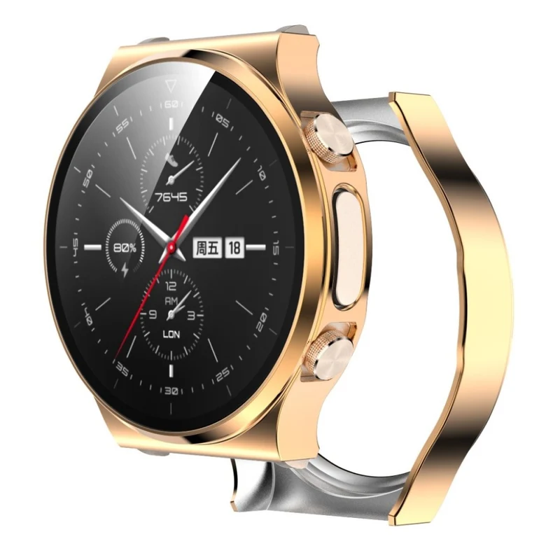 Super Modisch Huawei Watch GT 2 Pro Plastik und Glas Hülle