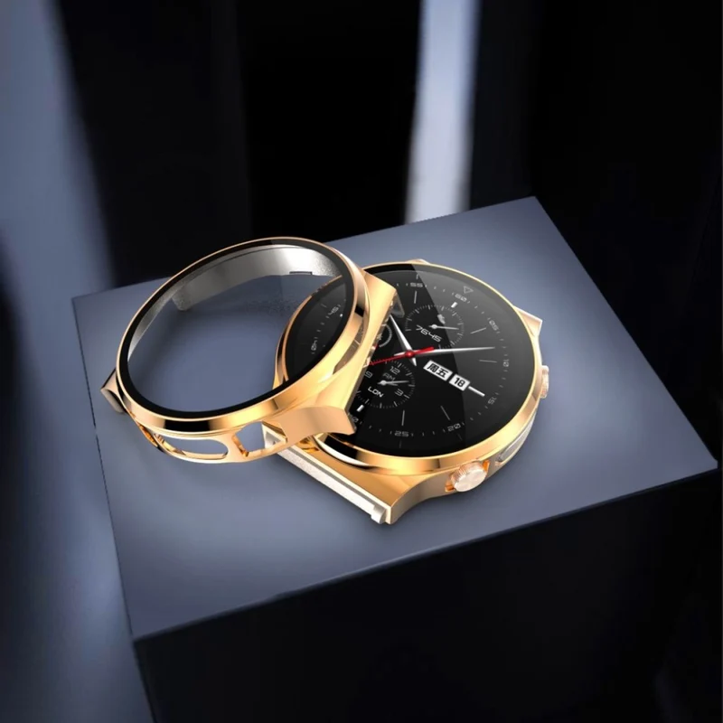 Super Modisch Huawei Watch GT 2 Pro Plastik und Glas Hülle