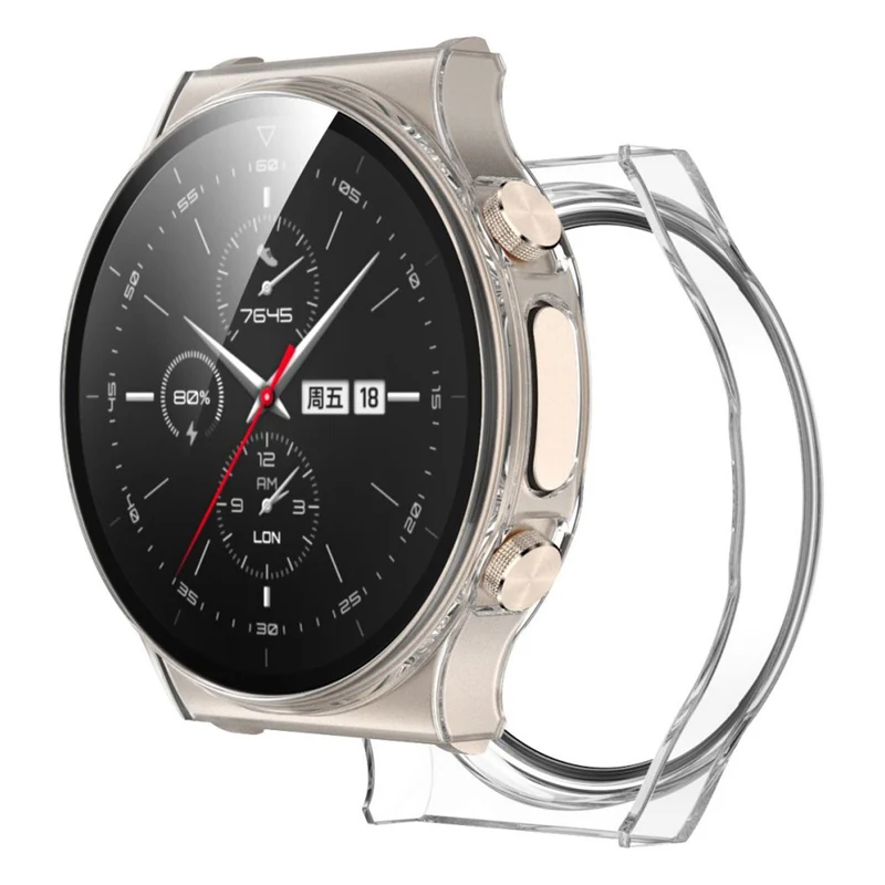 Super Modisch Huawei Watch GT 2 Pro Plastik und Glas Hülle