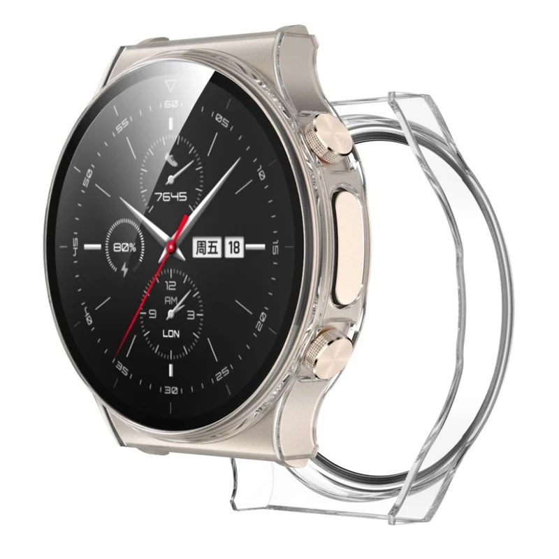 Super Modisch Huawei Watch GT 2 Pro Plastik und Glas Hülle