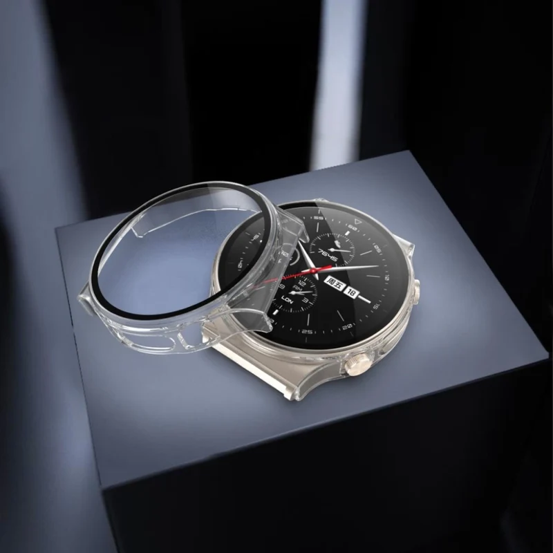 Super Modisch Huawei Watch GT 2 Pro Plastik und Glas Hülle