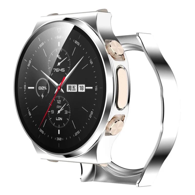 Super Modisch Huawei Watch GT 2 Pro Plastik und Glas Hülle