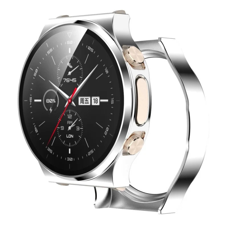 Super Modisch Huawei Watch GT 2 Pro Plastik und Glas Hülle