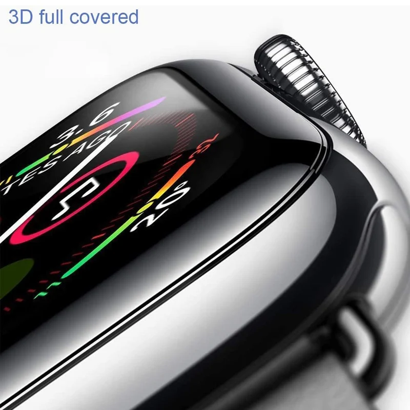 Apple Watch Series 7 45mm Gehärtetes Glas Displayschutz