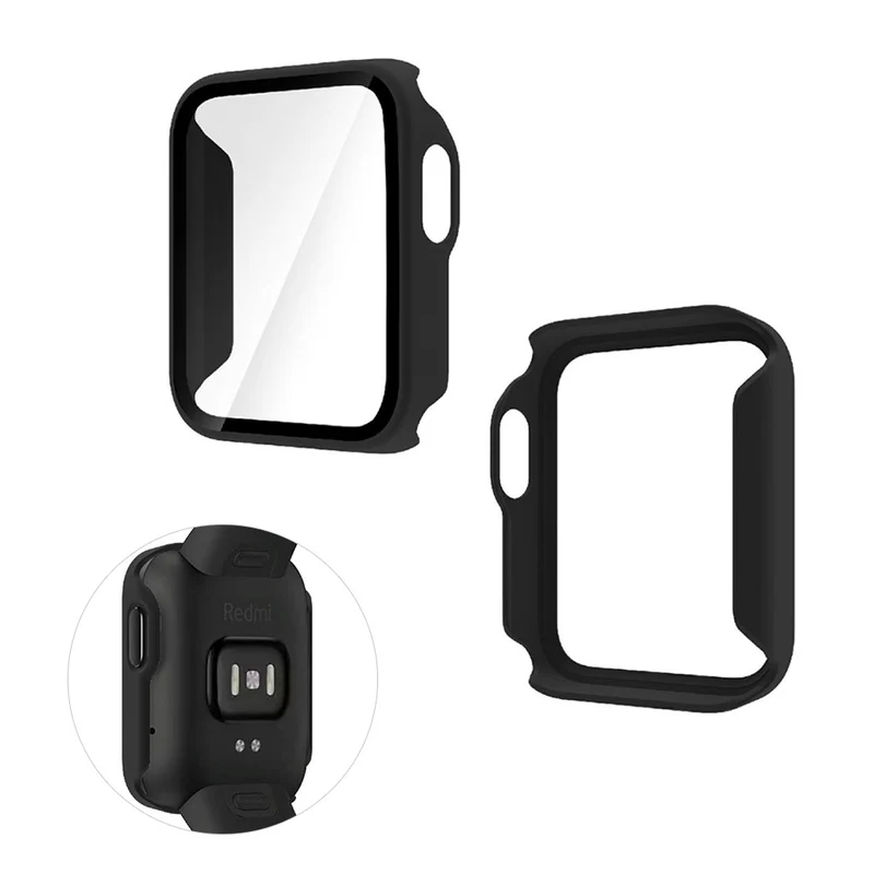 Auffallend Gut Xiaomi Redmi Watch Silikon / TPU und Glas Hülle