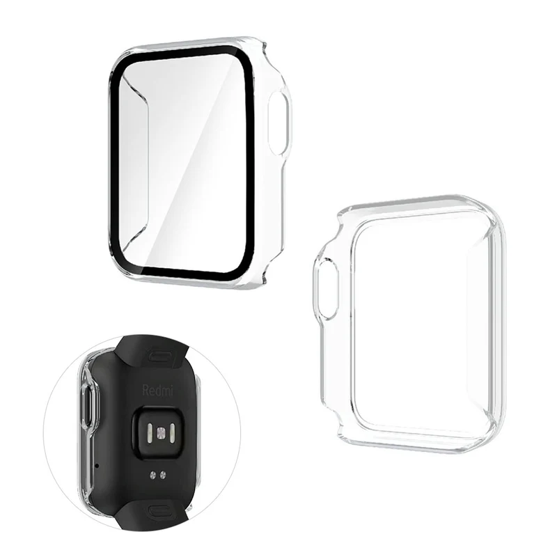 Auffallend Gut Xiaomi Redmi Watch Silikon / TPU und Glas Hülle