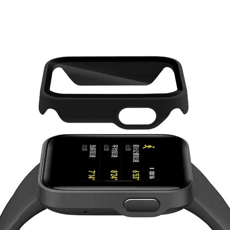 Auffallend Gut Xiaomi Redmi Watch Silikon / TPU und Glas Hülle