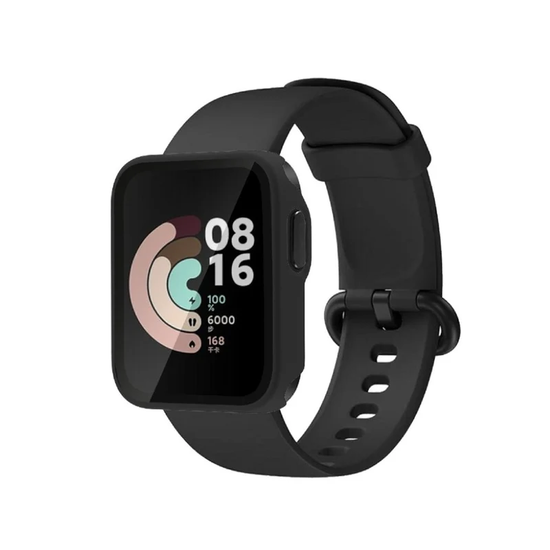 Auffallend Gut Xiaomi Redmi Watch Silikon / TPU und Glas Hülle