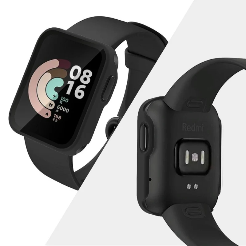 Auffallend Gut Xiaomi Redmi Watch Silikon / TPU und Glas Hülle