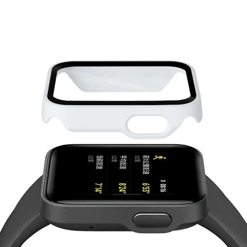 Auffallend Gut Xiaomi Redmi Watch Silikon / TPU und Glas Hülle