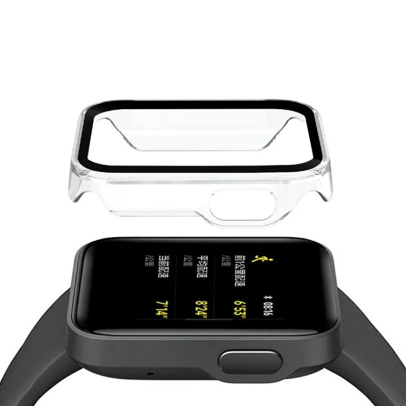 Auffallend Gut Xiaomi Redmi Watch Silikon / TPU und Glas Hülle