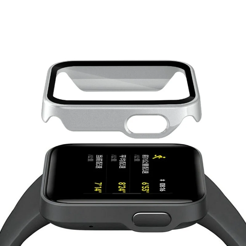 Auffallend Gut Xiaomi Redmi Watch Silikon / TPU und Glas Hülle
