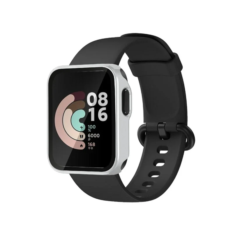 Auffallend Gut Xiaomi Redmi Watch Silikon / TPU und Glas Hülle