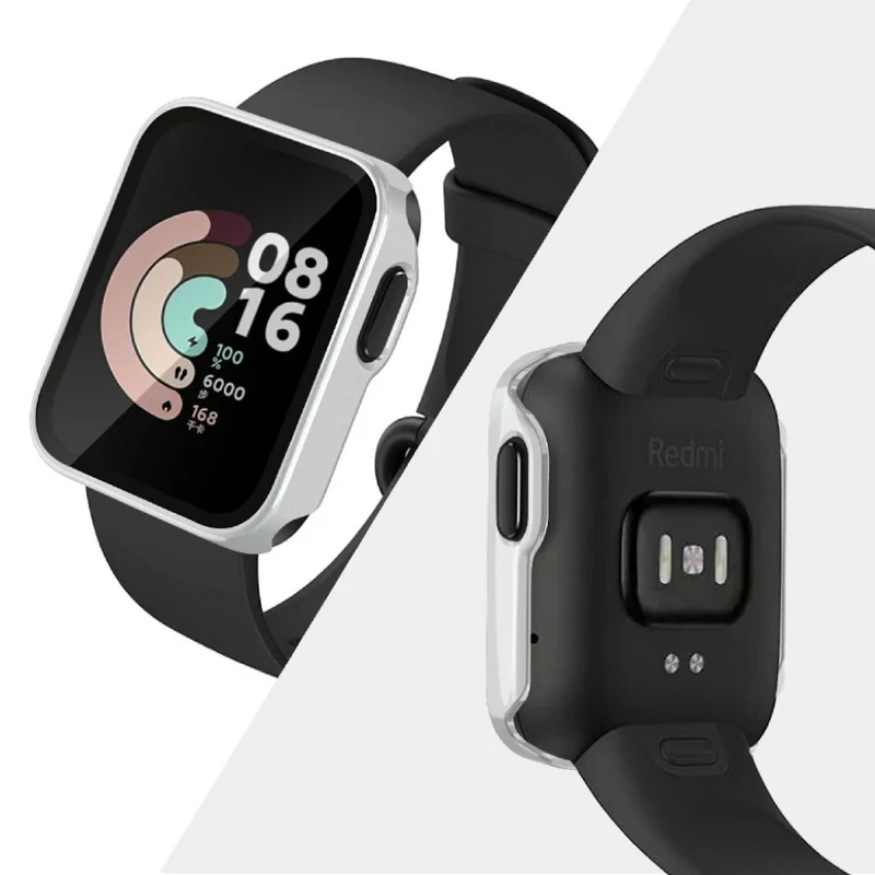 Auffallend Gut Xiaomi Redmi Watch Silikon / TPU und Glas Hülle