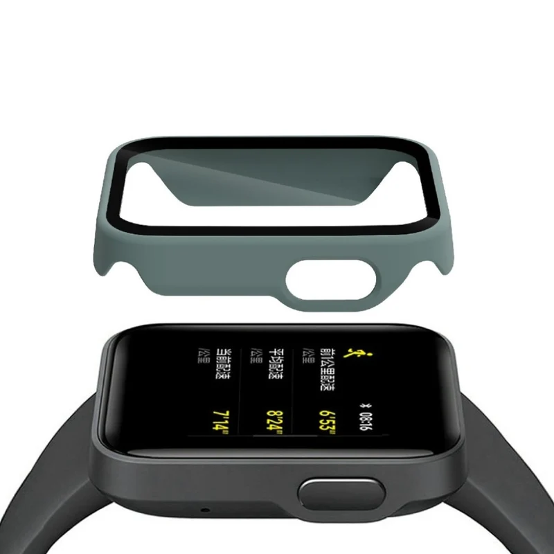 Auffallend Gut Xiaomi Redmi Watch Silikon / TPU und Glas Hülle