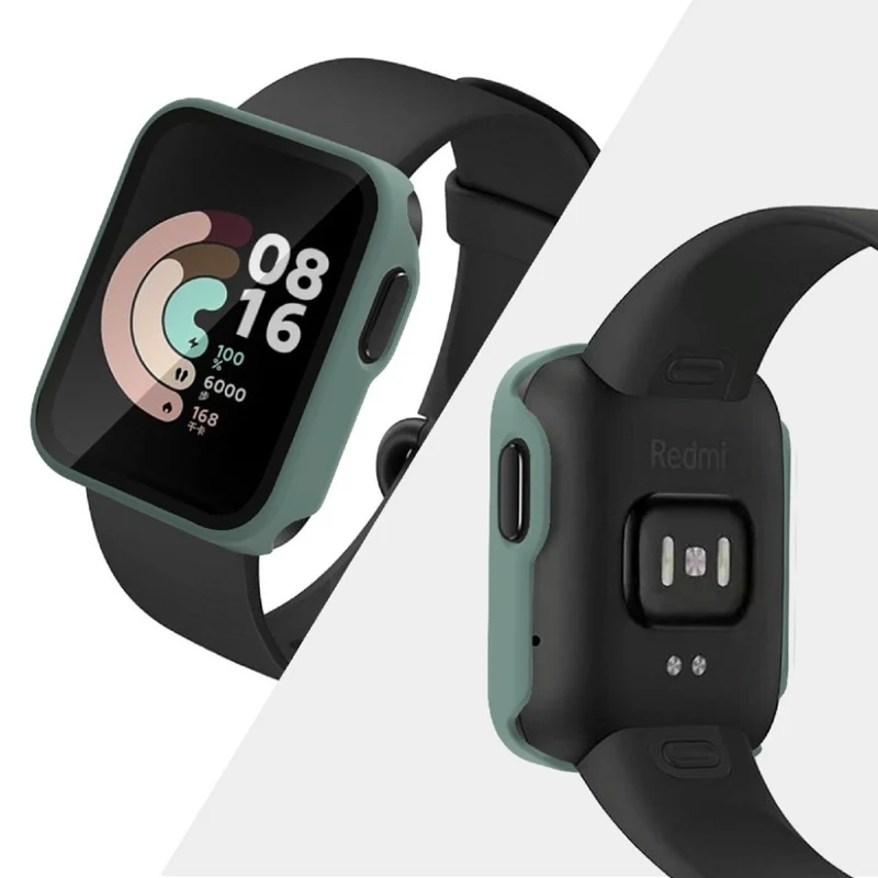 Auffallend Gut Xiaomi Redmi Watch Silikon / TPU und Glas Hülle