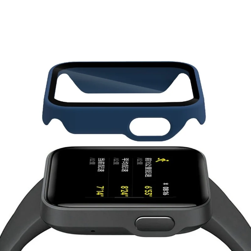 Auffallend Gut Xiaomi Redmi Watch Silikon / TPU und Glas Hülle