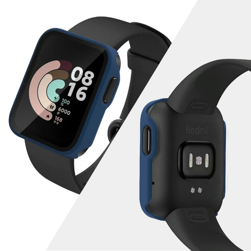 Auffallend Gut Xiaomi Redmi Watch Silikon / TPU und Glas Hülle