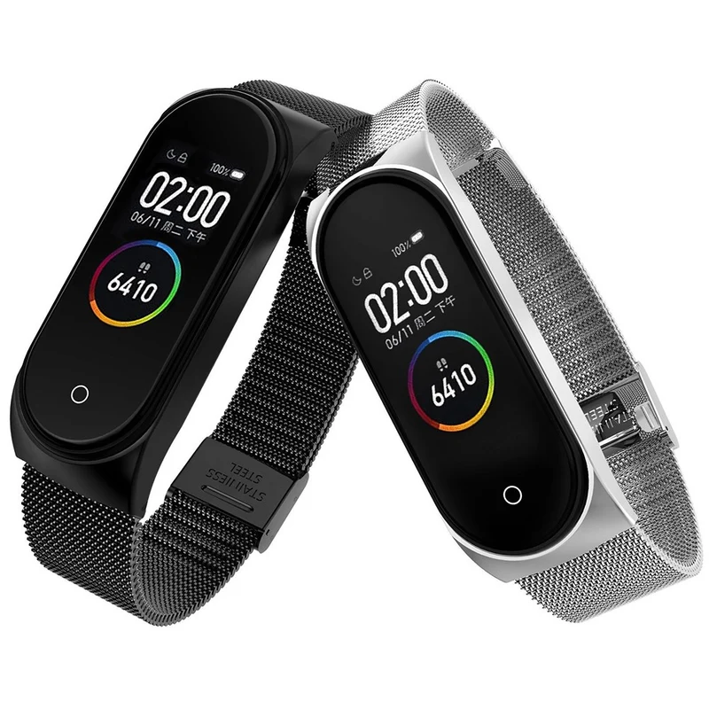 Xiaomi Mi Smart Band 4 / Xiaomi Mi Band 3 Metall armband