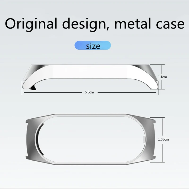 Xiaomi Mi Smart Band 4 / Xiaomi Mi Band 3 Metall armband
