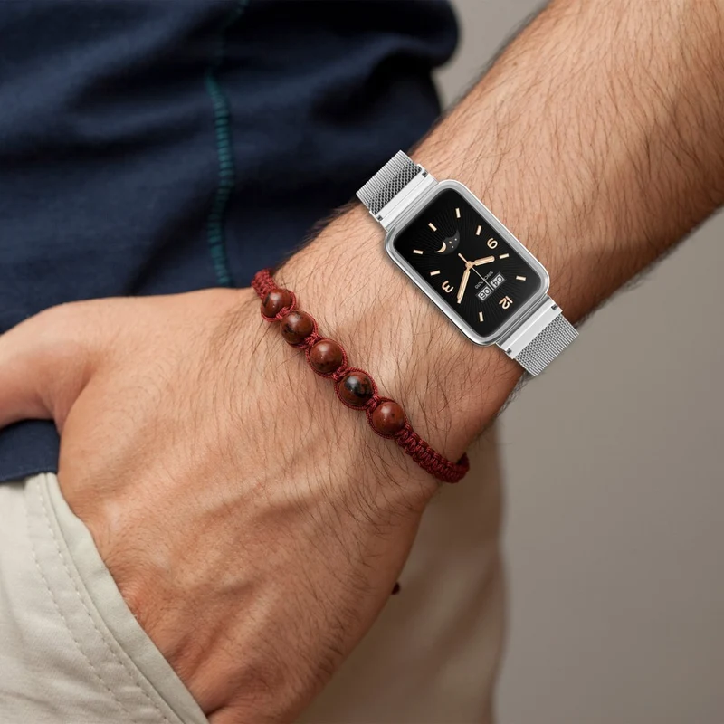 Mega zäh Xiaomi Mi Band 7 Pro Metall armband