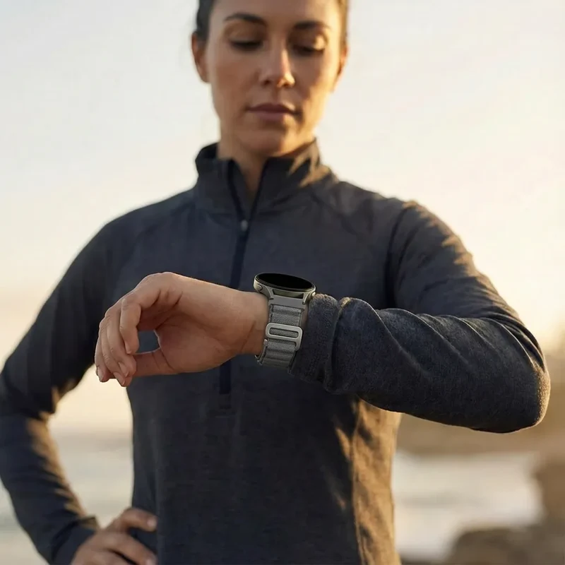 Bandz Amazfit Bip Max Alpine Armband (Grau)