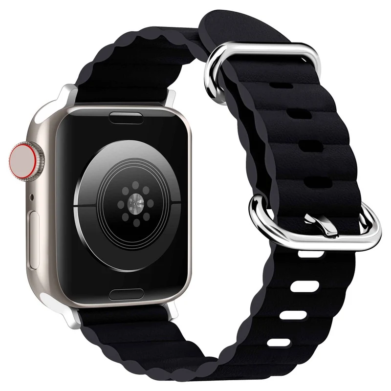 Auffallend modisch Universell Apple Echtes Leder armband