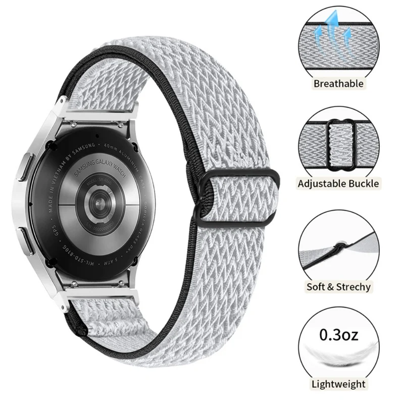 Auffallend schön Universell Samsung Textil / Nylon armband