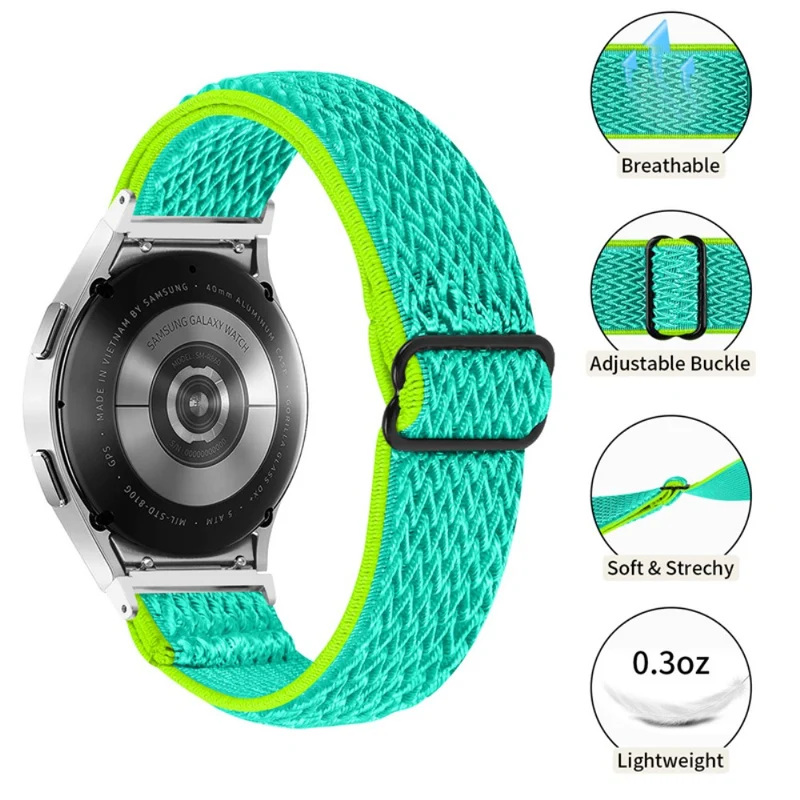 Auffallend schön Universell Samsung Textil / Nylon armband