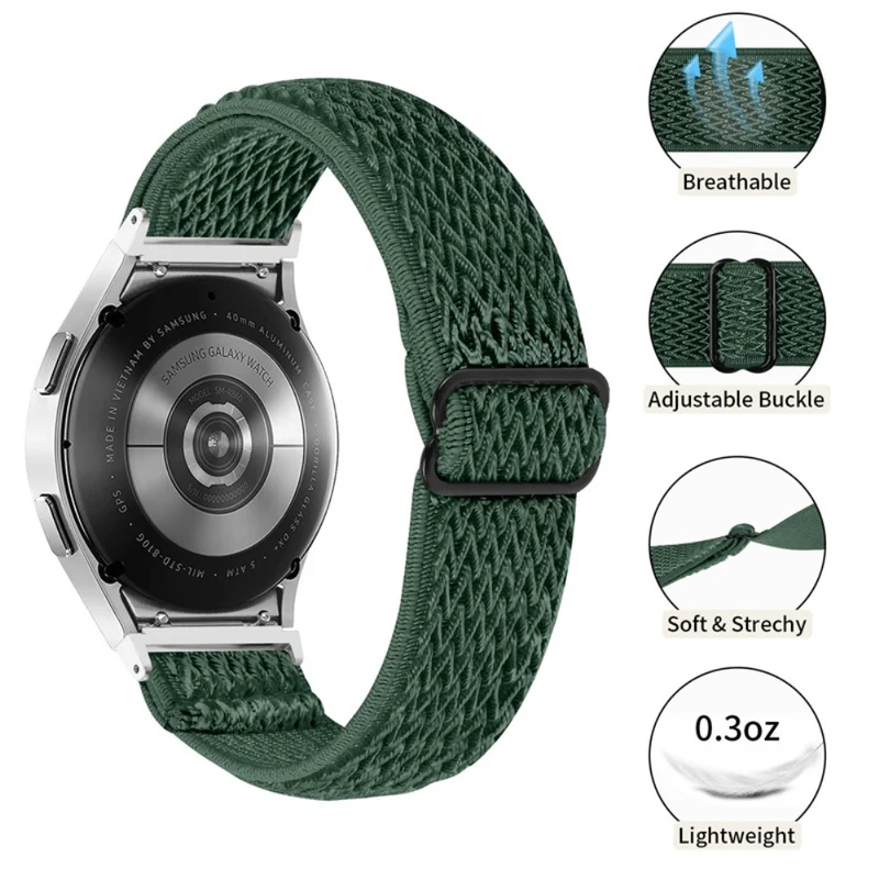 Auffallend schön Universell Samsung Textil / Nylon armband