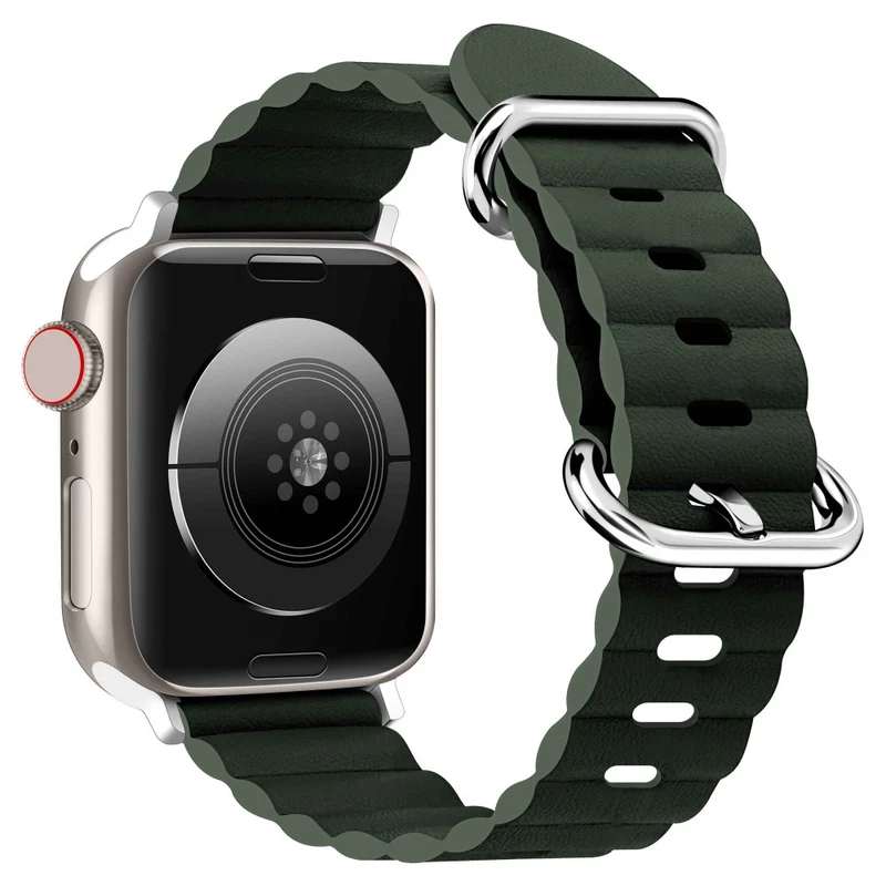 Absolut modisch Universell Apple Echtes Leder armband