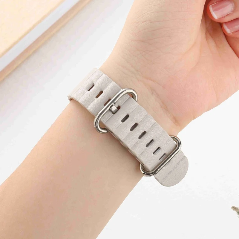 Absolut modisch Universell Apple Echtes Leder armband