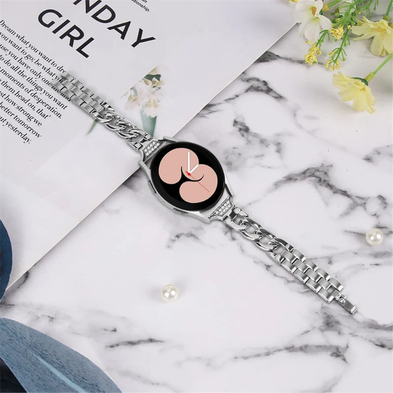 Sehr stilvoll Universell Samsung Metall und Strass armband