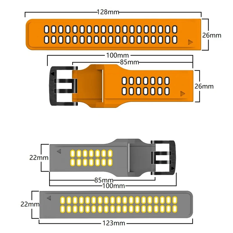 Unglaublich bequem Universell Garmin Silikon / TPU armband