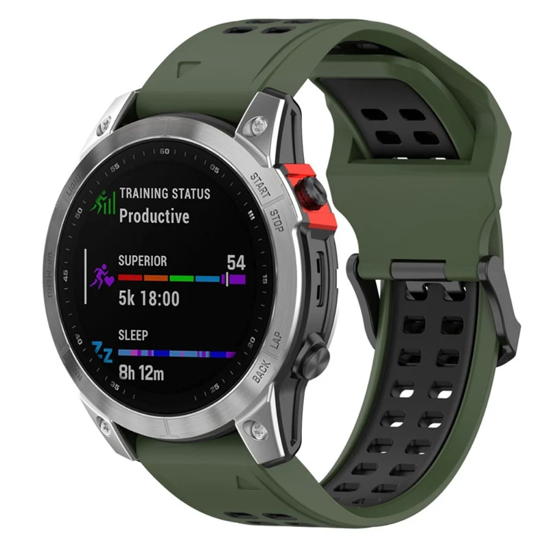 Mega angenehm Universell Garmin Silikon / TPU armband