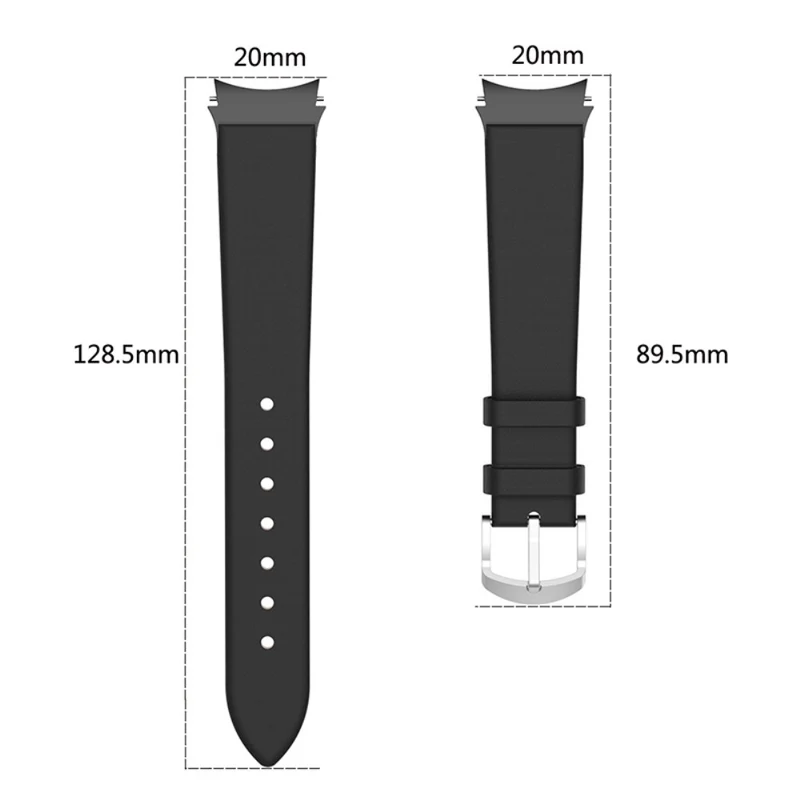 Zeitlos Universell Samsung Echtes Leder armband
