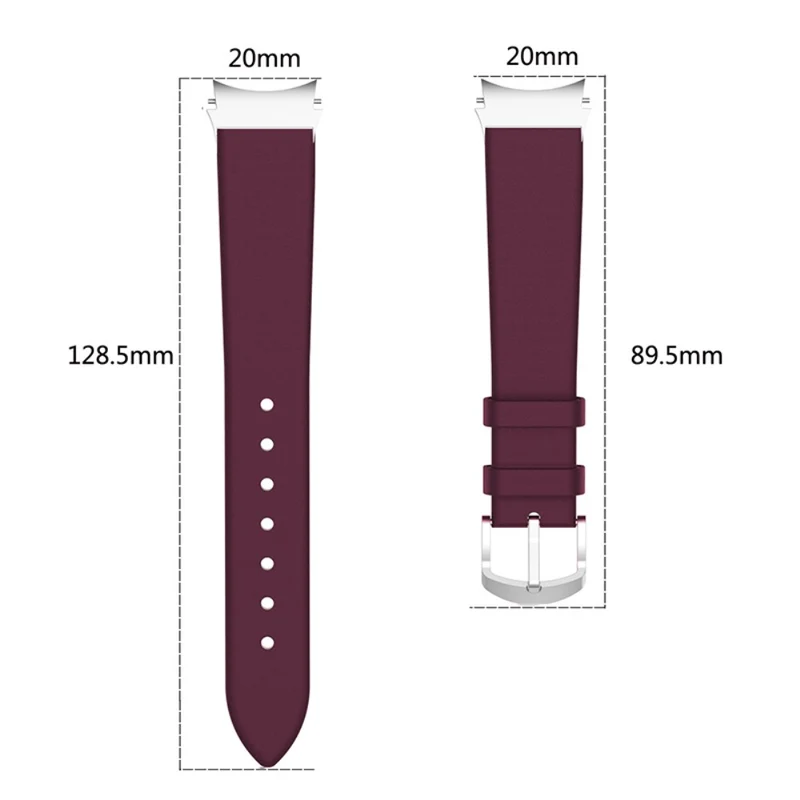 Zeitlos Universell Samsung Echtes Leder armband